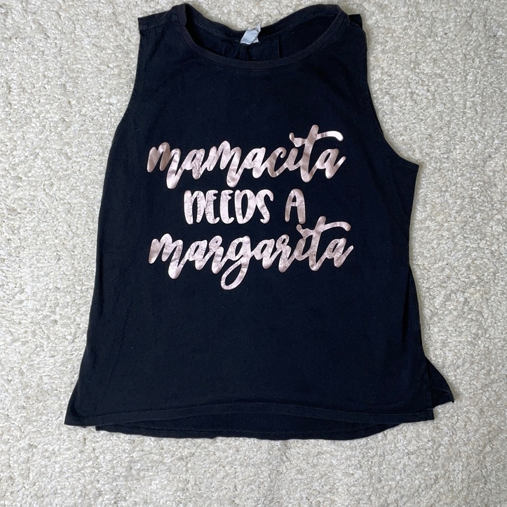 Mama Needs a Margarita workout tank top